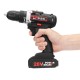 28V Cordless Power Drills Double Speed Electric Drill W/ 1 or 2 Li-ion Battery