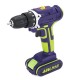 3 In 1 Hammer Drill 48VF Cordless Drill Double Speed Power Drills LED lighting 1/2Pcs Large Capacity Battery 50Nm 25+1 Torque Electric Drill