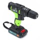 3 in 1 25V Cordless Impact Drill Double Speed Electric Screwdriver Li-ion Battery Rechargable Drill 3 in 1 25V Cordless Impact Drill Double Speed Electric Screwdriver Li-ion Battery Rechargable Drill