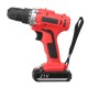 300W 21V LED Cordless Electric Drill Screwdriver 1500mAh Rechargeable Li-Ion Battery Repair Tools 300W 21V LED Cordless Electric Drill Screwdriver 1500mAh Rechargeable Li-Ion Battery Repair Tools