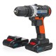 30V Cordless Rechargeable Power Drill Driver Electric Screwdriver with 2 Li-ion Batteries 30V Cordless Rechargeable Power Drill Driver Electric Screwdriver with 2 Li-ion Batteries