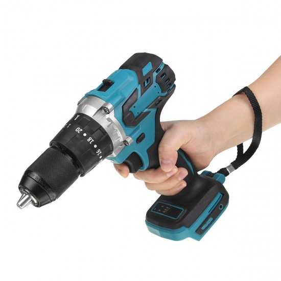 350 N.m Cordless Brushless Electric Hammer Driver Drill For Makita 18V Battery 350 N.m Cordless Brushless Electric Hammer Driver Drill For Makita 18V Battery