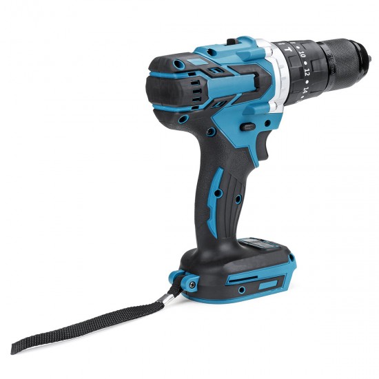 350N.m 3 In 1 Brushless Drill Brushless Impact Drill Driver Hammer Adapted To 18V Makita Battery