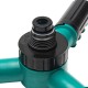 360 Degree Automatic Rotating Watering Revolving Sprinkler 3 Nozzle Irrigation System Lawn Watering 360 Degree Automatic Rotating Watering Revolving Sprinkler 3 Nozzle Irrigation System Lawn Watering