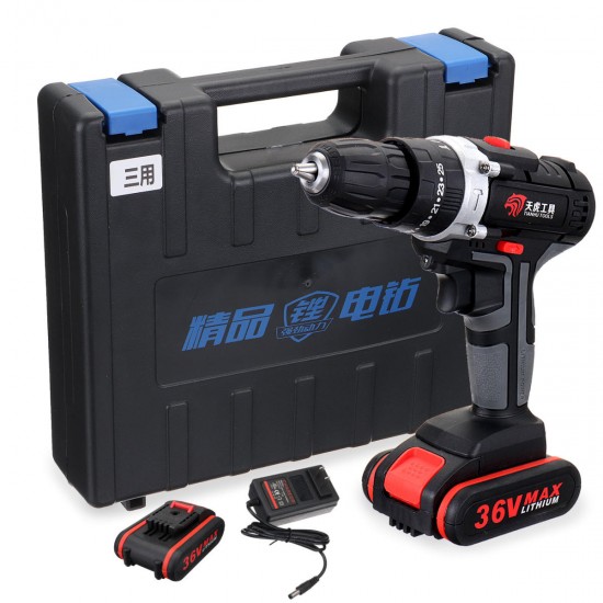 36V Electric Cordless Drill 28NM Brushless Screwdriver With LED Rechargeable Battery 36V Electric Cordless Drill 28NM Brushless Screwdriver With LED Rechargeable Battery