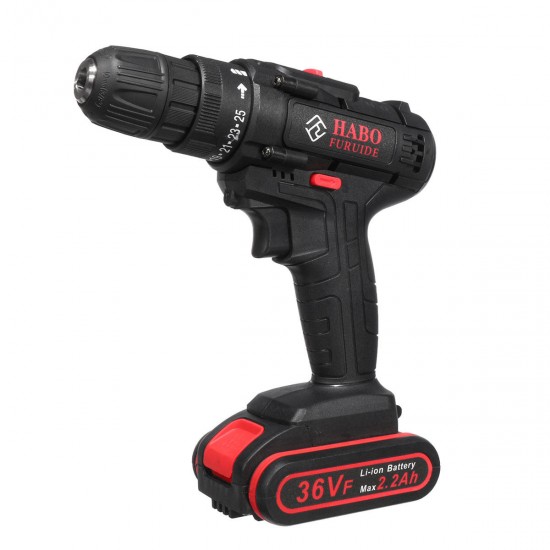 36V Electric Cordless Drill Screwdriver Dual Speed 25 Torque LED with Li-ion Battery 36V Electric Cordless Drill Screwdriver Dual Speed 25 Torque LED with Li-ion Battery