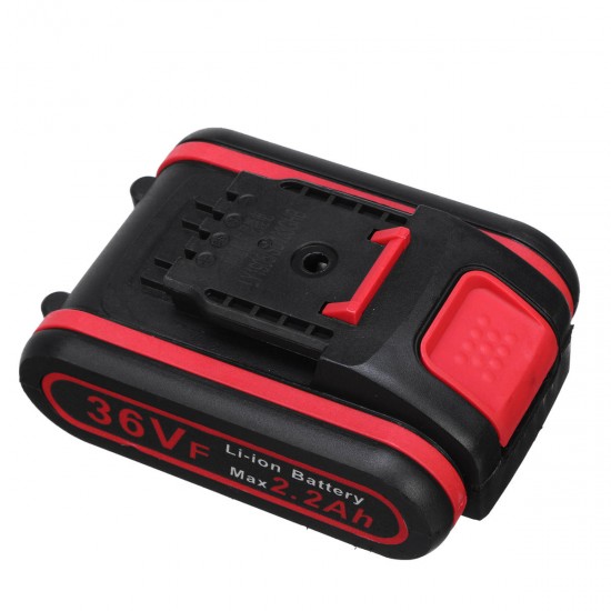 36V Electric Cordless Drill Screwdriver Dual Speed 25 Torque LED with Li-ion Battery