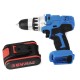 36V Electric Drill Cordless Power Screwdriver 18+1 Torque W/ 1 or 2 Li-ion Battery