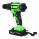 36V Electric Hand Drill Driver 25+3 Torque Setting Power Drilling DIY Work W/ 1 Or 2 Li-ion battery 36V Electric Hand Drill Driver 25+3 Torque Setting Power Drilling DIY Work W/ 1 Or 2 Li-ion battery