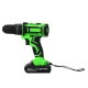 36V Electric Hand Drill Driver 25+3 Torque Setting Power Drilling DIY Work W/ 1 Or 2 Li-ion battery 36V Electric Hand Drill Driver 25+3 Torque Setting Power Drilling DIY Work W/ 1 Or 2 Li-ion battery
