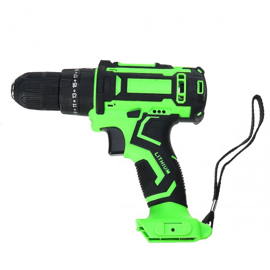 36V Electric Hand Drill Driver 25+3 Torque Setting Power Drilling DIY Work W/ 1 Or 2 Li-ion battery