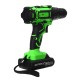 36V Electric Hand Drill Driver 25+3 Torque Setting Power Drilling DIY Work W/ 1 Or 2 Li-ion battery