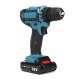 36V Rechargable Lithium Power Dirlls Cordless Electric Drill Set 2 Speed Adjustment LED Lighting Screw Driver Tool With 1 Or 2 Batteries