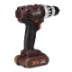 36V Rechargable Power Drills Cordless Lithium Electric Drill 18+1 Torque Stage