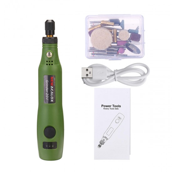 3.7V 10W Mini Electric Grinder Drill USB Rotary Tool Multi-function Mini USB Power Drills for Polishing Engraving 3.7V 10W Mini Electric Grinder Drill USB Rotary Tool Multi-function Mini USB Power Drills for Polishing Engraving