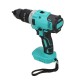 4000rpm 18V 3 In 1 Impact Drill Hammer Adjustable Speed Electric Screwdriver Drill Adapted For Makita Batttery With LED Working Light