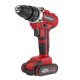42V Waterproof Electric Hand Drill 25+1 Torque Cordless Rechargeable Electric Drill Screwdriver LED Work Light