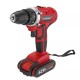 42V Waterproof Electric Hand Drill 25+1 Torque Cordless Rechargeable Electric Drill Screwdriver LED Work Light