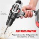 42VF 5*1500mah Electric Drill Driver 2 Speed 36NM Power Drills W/ 1 or 2 Battery 25+3 Torque DIY Powerful Tool 42VF 5*1500mah Electric Drill Driver 2 Speed 36NM Power Drills W/ 1 or 2 Battery 25+3 Torque DIY Powerful Tool
