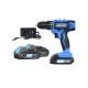 42VF Cordless Electric Impact Drill 25+1 Torque Rechargeable 2 Speed Screwdriver W/ 1 or 2 Li-ion Battery