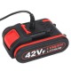 42VF Li-Ion Battery Cordless Rechargeable Electric Impact Drill Driver Screwdriver LED Light