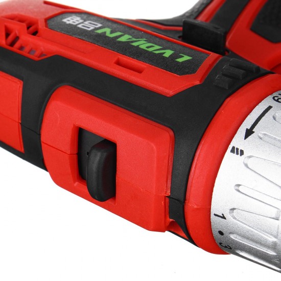 48V 2 Speed Cordless Electric Screwdriver Rechargeable Battery LED Lighting Power Drills Driver