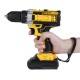 48V 2 Speed Electric Drill Li-Ion Rechargeable Power Hand Drill 18 Gear With LED Working Light Forward/Reverse Switch Function 48V 2 Speed Electric Drill Li-Ion Rechargeable Power Hand Drill 18 Gear With LED Working Light Forward/Reverse Switch Function