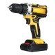 48V 2 Speed Electric Drill Li-Ion Rechargeable Power Hand Drill 18 Gear With LED Working Light Forward/Reverse Switch Function 48V 2 Speed Electric Drill Li-Ion Rechargeable Power Hand Drill 18 Gear With LED Working Light Forward/Reverse Switch Function