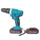 48V 2 Speed Power Drills Cordless Electric Drill 13000mAh 25+3 Torque Drilling Tool With 2 Li-ion Batteries 48V 2 Speed Power Drills Cordless Electric Drill 13000mAh 25+3 Torque Drilling Tool With 2 Li-ion Batteries