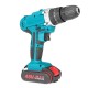 48V 2 Speed Power Drills Cordless Electric Drill 13000mAh 25+3 Torque Drilling Tool With 2 Li-ion Batteries 48V 2 Speed Power Drills Cordless Electric Drill 13000mAh 25+3 Torque Drilling Tool With 2 Li-ion Batteries