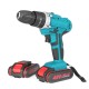 48V 2 Speed Power Drills Cordless Electric Drill 13000mAh 25+3 Torque Drilling Tool With 2 Li-ion Batteries 48V 2 Speed Power Drills Cordless Electric Drill 13000mAh 25+3 Torque Drilling Tool With 2 Li-ion Batteries