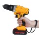 48V 25+3 Gear Electric Impact Drill Li-Ion Rechargeable Power Hand Drill With LED Working Light Forward/Reverse Switch Function 48V 25+3 Gear Electric Impact Drill Li-Ion Rechargeable Power Hand Drill With LED Working Light Forward/Reverse Switch Function