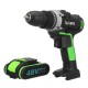 48V 3 In 1 Cordless Power Drills 15+1 Torque Drilling Tool Dual Speed Electric Screwdriver Drill W/ 1 or 2 Li-ion Battery