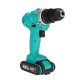 48V 3/8'' Chuck Powered Electric Drill LED Light Cordless Screwdriver W/ 1/2x Battery