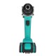 48V 3/8'' Chuck Powered Electric Drill LED Light Cordless Screwdriver W/ 1/2x Battery
