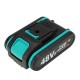 48V 3/8'' Chuck Powered Electric Drill LED Light Cordless Screwdriver W/ 1/2x Battery