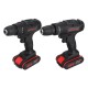48V 3/8'' Cordless Rechargeable Electric Impact Hammer Screwdriver Drill with 1 Battery 48V 3/8'' Cordless Rechargeable Electric Impact Hammer Screwdriver Drill with 1 Battery