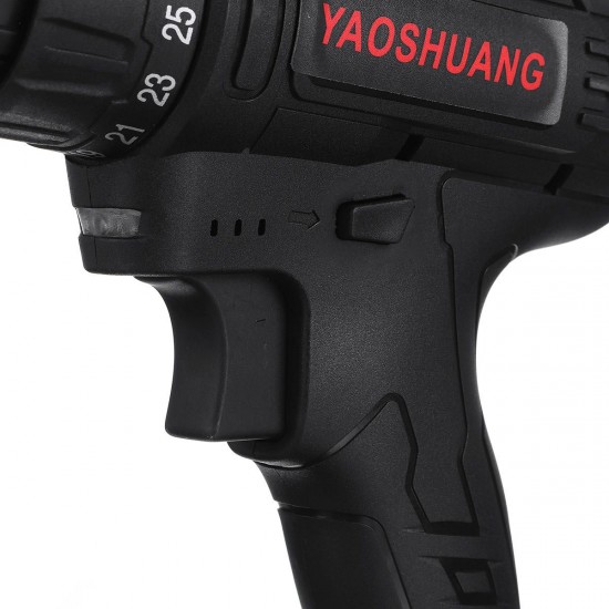48V 3/8'' Cordless Rechargeable Electric Impact Hammer Screwdriver Drill with 1 Battery 48V 3/8'' Cordless Rechargeable Electric Impact Hammer Screwdriver Drill with 1 Battery