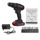 48V 3/8'' Cordless Rechargeable Electric Impact Hammer Screwdriver Drill with 1 Battery 48V 3/8'' Cordless Rechargeable Electric Impact Hammer Screwdriver Drill with 1 Battery