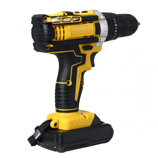 48V Cordless Electric Drill Impact Drill Powerful Driver Drill 25-28Nm With 1 Or 2 Li-ion Battery