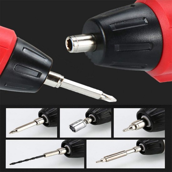 4.8V Cordless Electric Screwdriver Multi-function Electric Drill Screwdriver Set