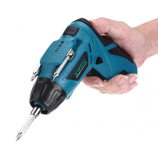 4.8V Electric Drill Screw Driver Rechargeable Cordless Screwdriver Tool Drill Bit Set