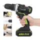 48V Electric Power Cordless Drill Screwdriver Woodworking Tool with 1/2pcs Rechargeable Batteries