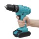 48V Impact Electric Drill 6000mAh Drill Screwdriver W/ LED Working Light W/ 1/2pc Battery