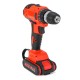 48VF 2000mAh Cordless Rechargeable Brushless Electric Drill W/ 1or 2 Battery