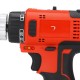 48VF 2000mAh Cordless Rechargeable Brushless Electric Drill W/ 1or 2 Battery