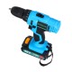 48VF 3000mAh Electric Drill Cordless Rechargeable Power Screwdriver 25+1 Torque W/ 1 or 2 Li-ion Battery 48VF 3000mAh Electric Drill Cordless Rechargeable Power Screwdriver 25+1 Torque W/ 1 or 2 Li-ion Battery