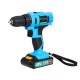 48VF 3000mAh Electric Drill Cordless Rechargeable Power Screwdriver 25+1 Torque W/ 1 or 2 Li-ion Battery 48VF 3000mAh Electric Drill Cordless Rechargeable Power Screwdriver 25+1 Torque W/ 1 or 2 Li-ion Battery