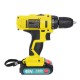 48VF 3000mAh Electric Drill Rechargeable Power Screwdriver 25+1 Torque W/ 1 or 2 Li-ion Battery