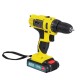 48VF 3000mAh Electric Drill Rechargeable Power Screwdriver 25+1 Torque W/ 1 or 2 Li-ion Battery